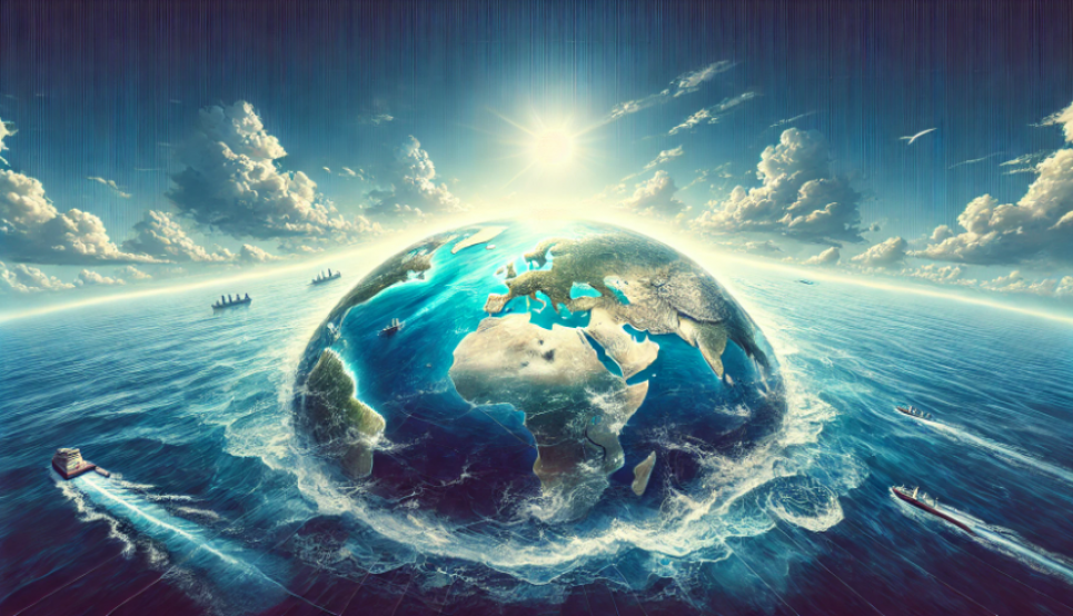 Гарні новини зі Світового океану: температура перестала зростати Зображення згенероване ШІ