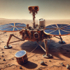 InSight Lander. Зображення згенеровано ШІ