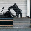 ФОТО: Черговий мурал британського художника Бенксі / instagram.com/banksy