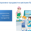 Що заборонено продавати в шкільних буфетах