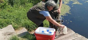 З волинської річки взяли проби води