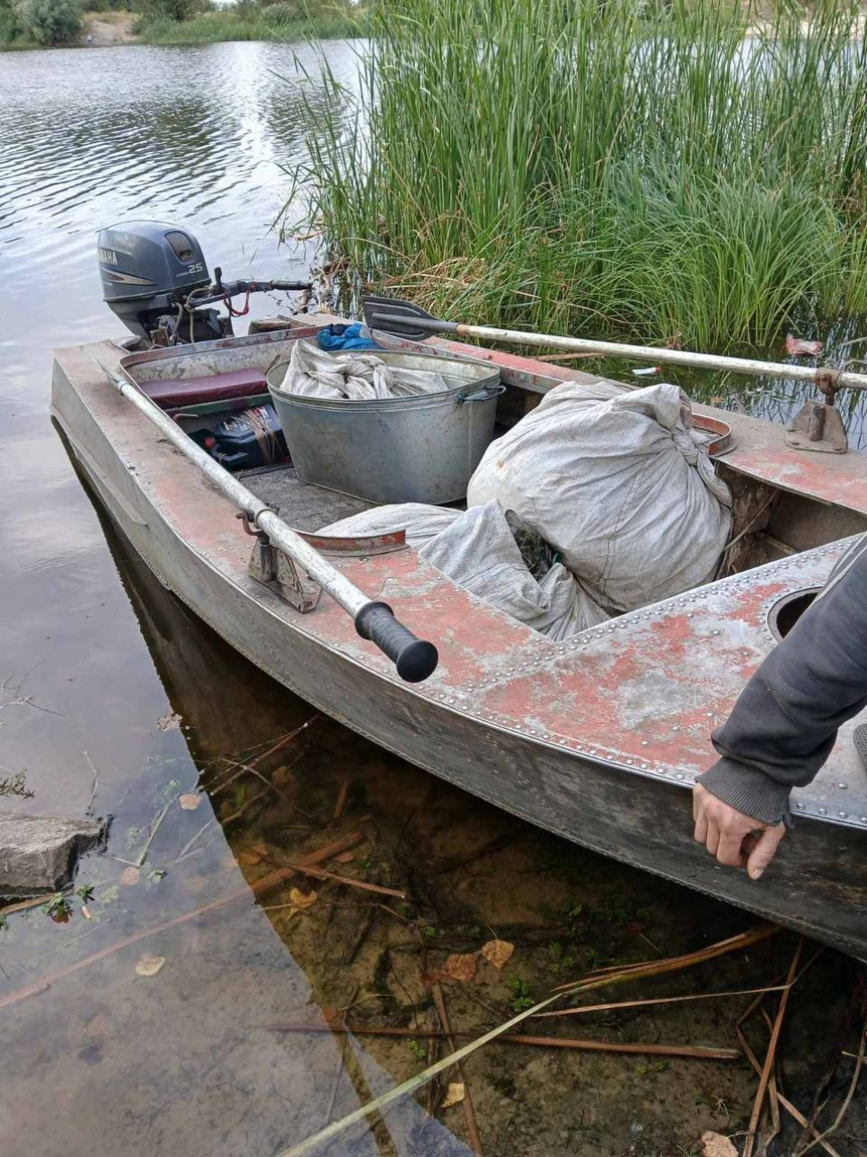 Спецоперація на Кам'янському водосховищі