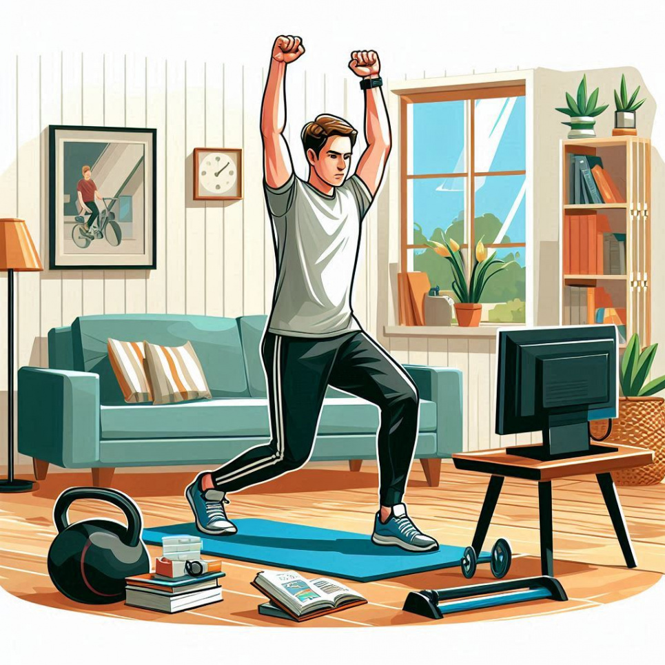 День физкультуры и спорта: эксперт советует, как найти время, объединить несочетаемое и получить максимальную пользу Изображение создано ИИ