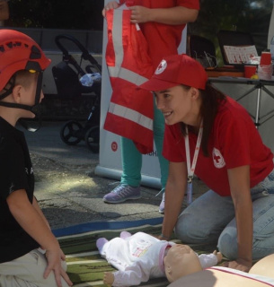 ФОТО: Тематические мероприятия Красного креста ко Всемирному дню первой помощи/redcross.org.ua