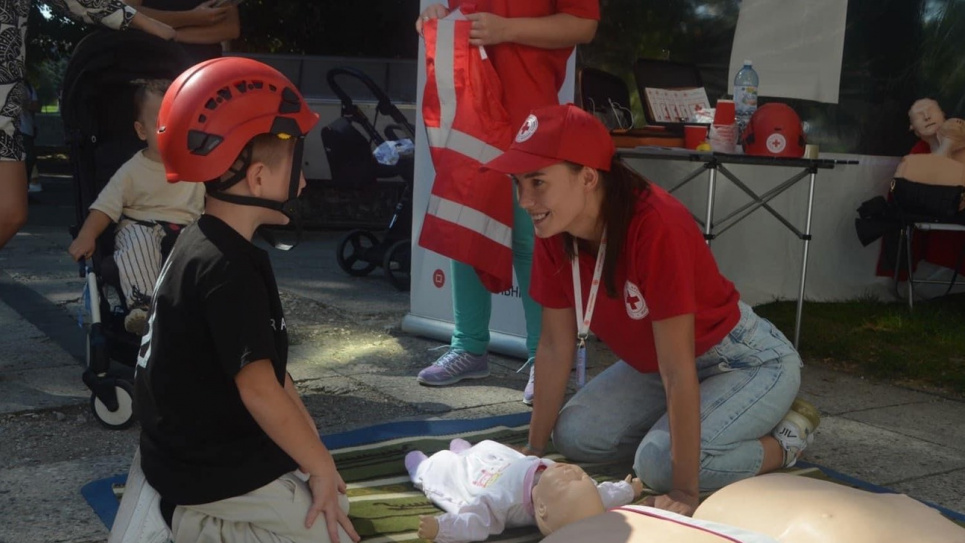 ФОТО: Тематические мероприятия Красного креста ко Всемирному дню первой помощи/redcross.org.ua