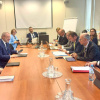 ФОТО: Міністр енергетики України Герман Галущенко на переговорах з делегацією зі США під час конференції МАГАТЕ / Міненерго