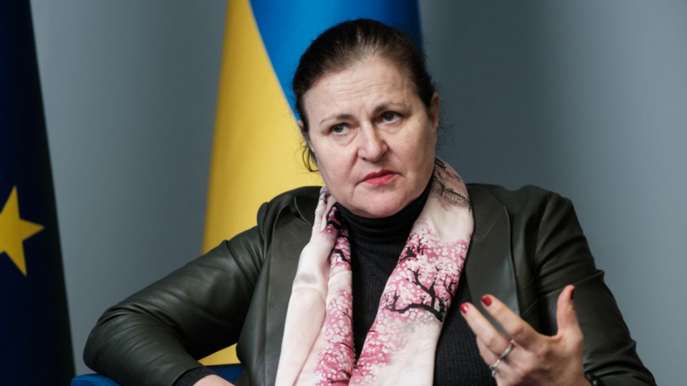 Катастрофа скасовується: у ЄС впевнені, що хоч і складно, але Україна переживе зиму ФОТО: Посол Євросоюзу в Україні Катаріна Матернова / Віталій Носач, РБК-Україна