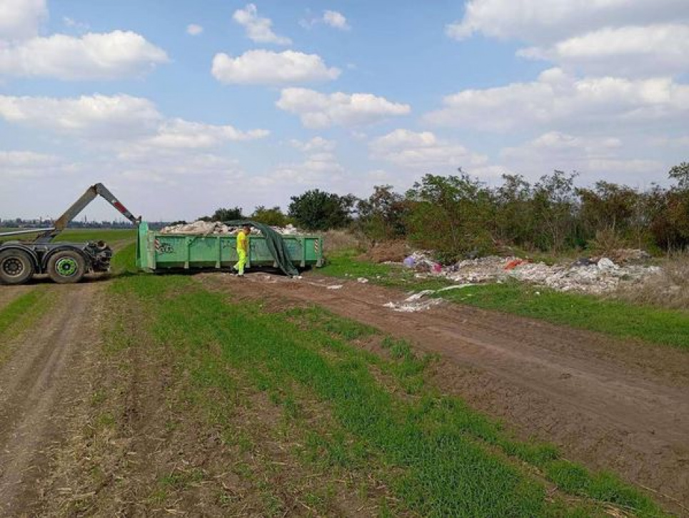 Ліквідовано несанкціоноване сміттєзвалище 