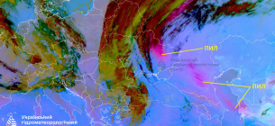 Пилова буря насувається на Україну 