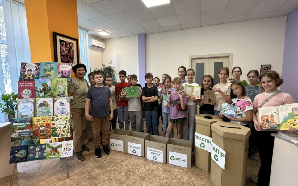 Столична бібліотека посіла ІІ місце на міжнародному конкурсі зелених проєктів ФОТО: Київська книгозбірня здобула друге місце на міжнародному конкурсі «зелених» бібліотек / chytomo.com