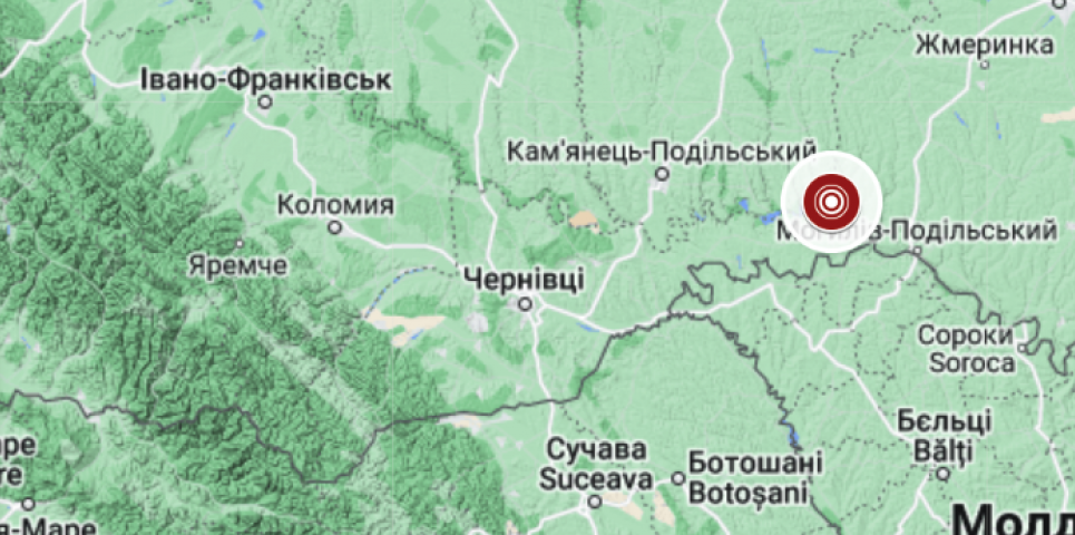 Чернівецьку область сьогодні "потрусило" на 3,1 за шкалою Ріхтера Землетрус на Буковині