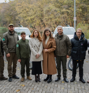 ФОТО: Представники Міндовкілля і профільного комітету ВР з німецькими дипломатами і благодійниками / Міндовкілля