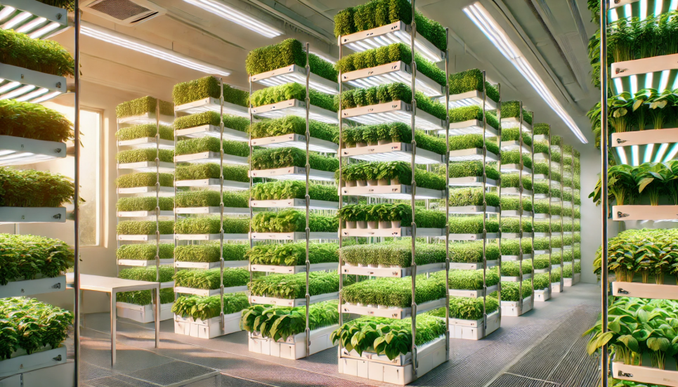 Вертикальне хліборобство — новий тренд для міст і не тільки (ВІДЕО) Зображення згенеровано ШІ