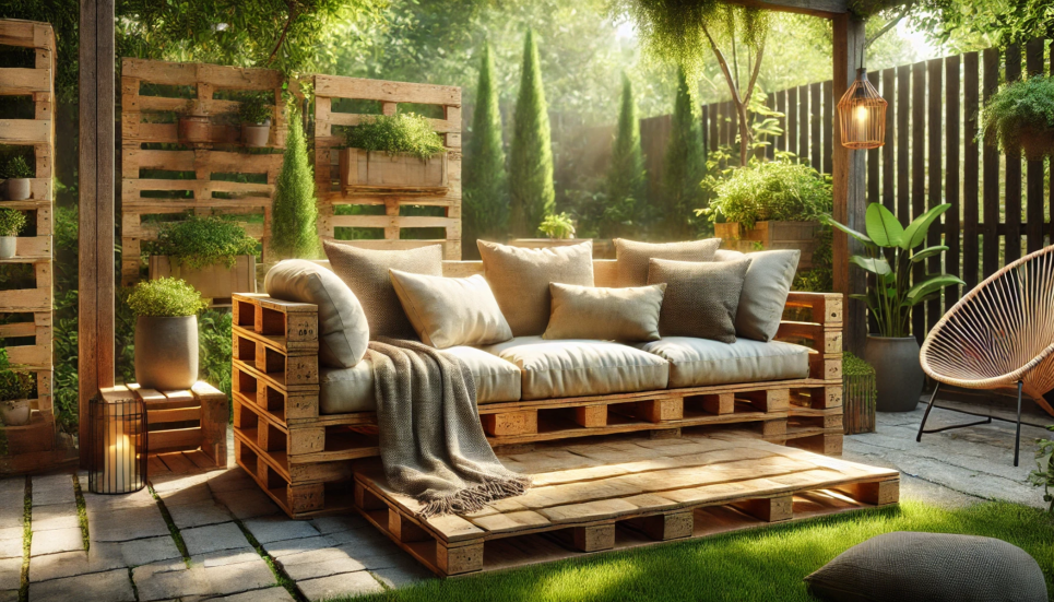 Зекономити, створити атмосферу та додати індивідуальності дачному інтер'єру: саморобний диван для дачі (ВІДЕО) Зображення згенеровано ШІ
