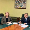 ФОТО: Міністр аграрної політики та продовольства України Віталій Коваль і заступниця Міністра Оксана Осьмачко / Мінагрополітики