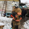 ФОТО: Наслідки пожежі у селищі на Харківщині / ГУ ДСНС у Харківській області