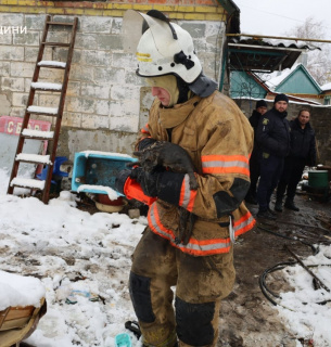 ФОТО: Наслідки пожежі у селищі на Харківщині / ГУ ДСНС у Харківській області