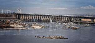 Светлана Гринчук: убытки природно-заповедного фонда Запорожья от агрессии РФ превысили 1,5 млрд грн ФОТО: Каховская ГЭС после атаки рф / Минсреды