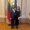 ФОТО: Світлана Гринчук, міністр захисту довкілля та природних ресурсів України та Повілас Подярскіс, міністр навколишнього середовища Литовської Республіки / Міндовкілля
