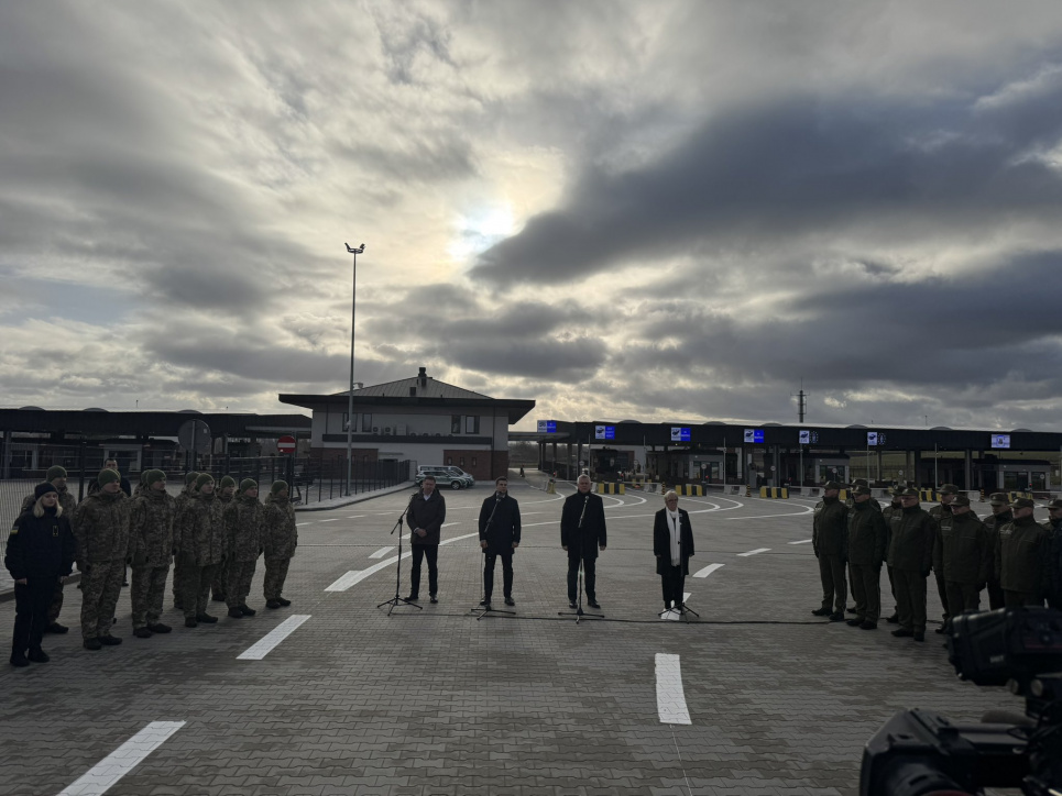 Запрацював новий автомобільний пункт пропуску "Нижанковичі – Мальховичі" Фото: Piotr Łukasiewicz
