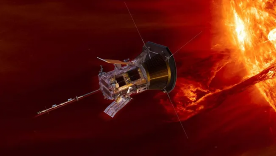 Нарешті «віддзвонився»: зонд NASA Parker Solar Probe здійснив рекордний проліт поблизу Сонця на Різдво Художня ілюстрація сонячного зонда Parker поблизу сонця. Зображення: Лабораторія прикладної фізики та Центр космічних польотів імені Годдарда NASA