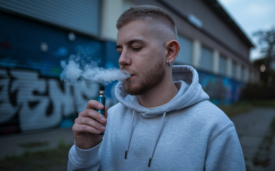 Уже з 1 січня: Бельгія стане першою країною ЄС, яка заборонила продаж одноразових вейпів Зображення згенеровано ШІ