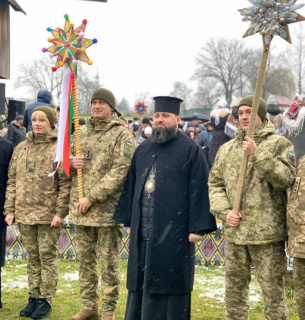 В Черновцах одновременно колядовало почти 1400 человек