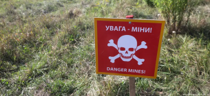 Німецькі науковці збирають сліди екоциду в Україні для суду в Гаазі Внаслідок війни майже 1 млн га лісів і земель в Україні виявилися замінованими. Фото: Oleksandr Klymenko/Avalon.red/IMAGO