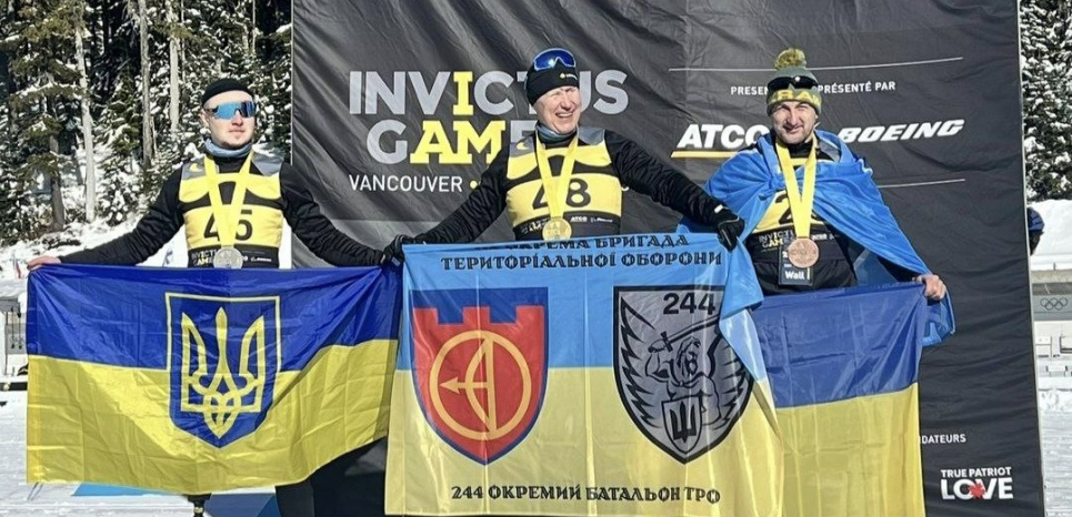 16 медалей України у зимових видах спорту на Invictus Games 2025