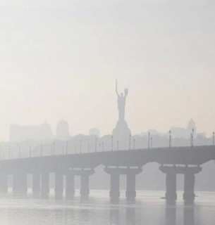 Фото: погіршення якості повітря в Києві / УНІАН