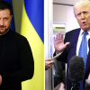 Фото: Владимир Зеленский, Президент Украины, Дональд Трамп, Президент США / Reuters