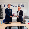 Фото: представники ДП Украерорух та компанії THALES Aerospace / facebook /Украерорух/UkSATSE
