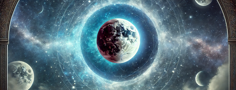 Лунное затмение 14 марта: портал изменений на 18,5 лет открыт Изображение создано ИИ