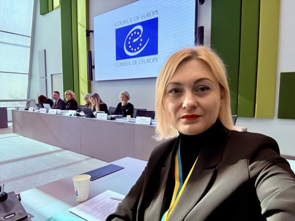 ПАРЄ розглядає проблему сексуального насильства під час конфлікту в Україні Сексуальне насильство як зброя війни: Україна представила докази злочинів Росії на засіданні ПАРЄ. Фото: Євгенія Кравчук / Facebook