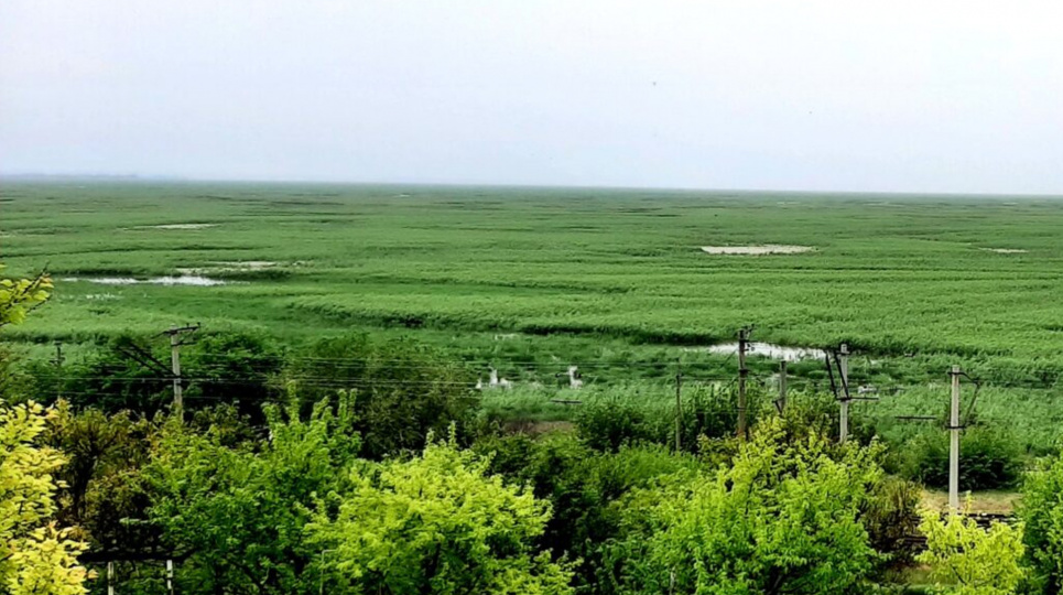 На дослідження знищеного Каховського водосховища виділили 2,3 млн грн Фото: локація Каховського водосховища після підриву греблі Каховської ГЕС російськими окупантами 6 червня 2023 року / Українська правда