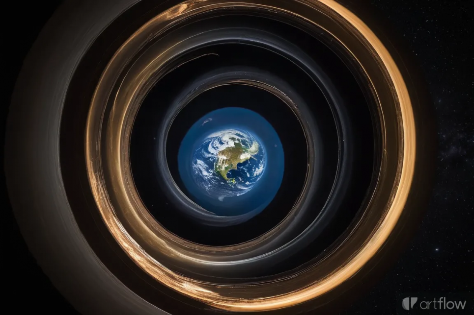 Новий експеримент: електрика від обертання Землі стає реальністю Зображення згенеровано ШІ