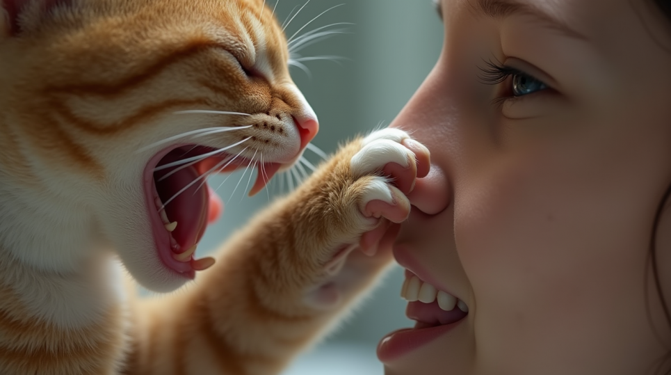 Можна втратити зір, отримавши подряпину від кота: ось від чого застерігають лікарі Зображення згенеровано ШІ