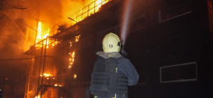 Пожежа в Одесі після обстрілу: екозбитки на пів мільйона