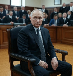 «Трибуналу для Путіна» — бути: декларацію про створення підписано. Підсудним може загрожувати до довічного Зображення згенеровано ШІ