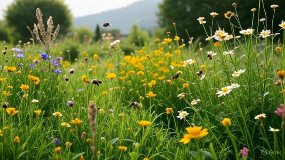 Тренд 2025: «дикий» сад — мінімум зусиль, максимум краси Зображення згенеровано ШІ