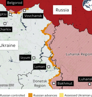 Російський наступ на Сумщині: чи зможе РФ скористатися «вікном можливостей»? Скріншот: Sky News