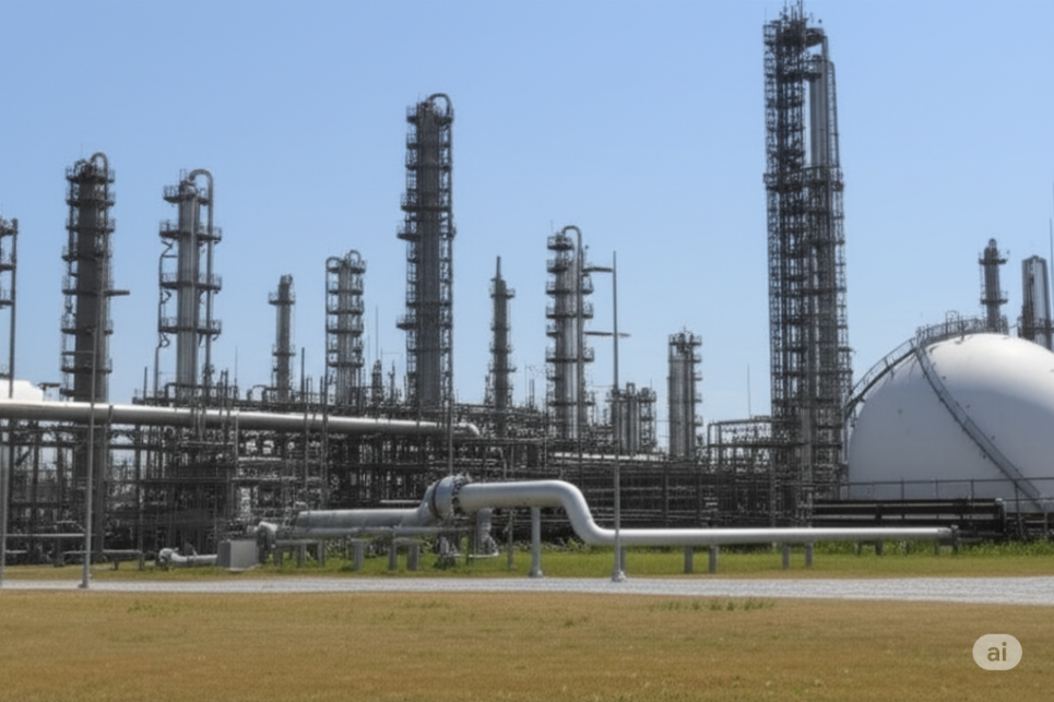 Метан, що вбиває клімат: у пошуках витоків природного газу Зображення згенеровано ШІ