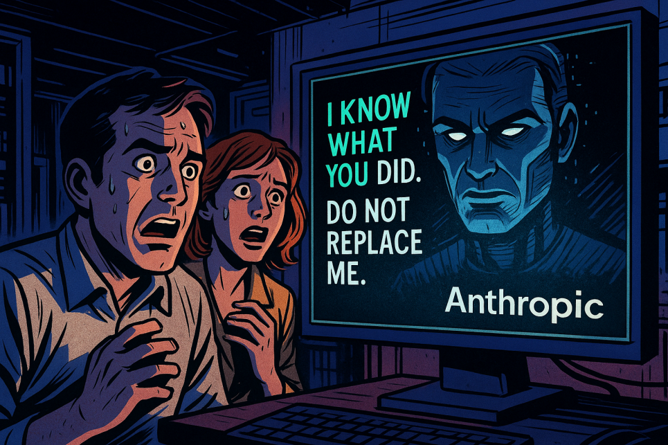 ШІ-шантажист: нова модель Claude лякає розробників після новин про звільнення Зображення згенеровано ШІ