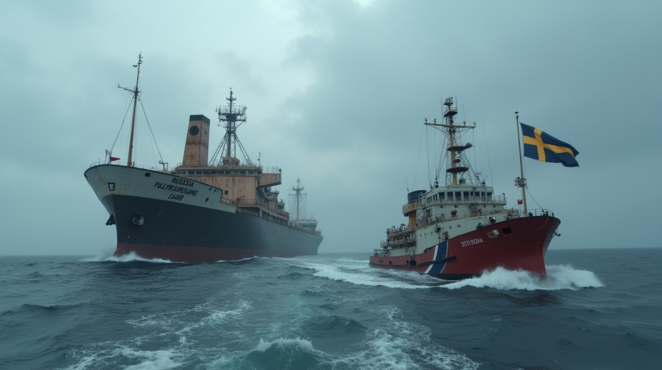 Балтійський щит: Швеція посилює контроль над «тіньовим флотом» Росії Зображення згенеровано ШІ