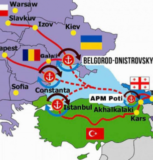Порт Одещини може стати частиною транспортного коридору між Китаєм та Європою Новий маршрут: порт на Одещині з'єднає Азію з Європою
