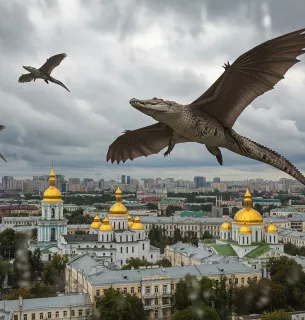 Що робити, якщо раптом крокодили полетять: інструкція з виживання та адаптації Зображення згенероване ШІ