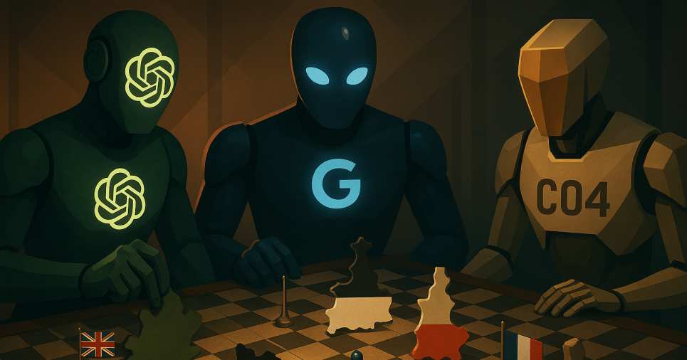 Мир, зрада, перемога. ШІ вчиться грати за людськими правилами Зображення згенеровано ШІ