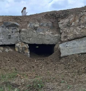 В нацпарку "Тузлівські лимани" фермери засипали сміттям річкову балку (ФОТО) Фото Іван Русєв