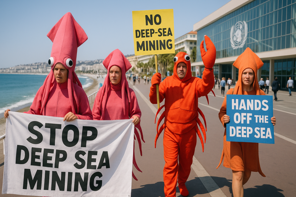 Конференція ООН з питань океанів 2025: торги за незайманий глибоководний океан Зображення згенеровано ШІ