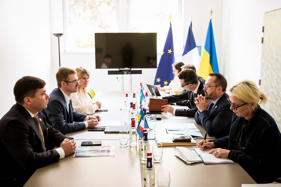 Україна та Франція поглиблюють співпрацю у медичній сфері  Фото: Міністерство охорони здоров'я України